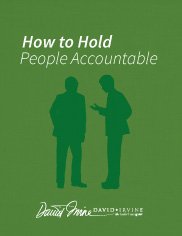 how to hold people accountable